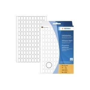 Etichette multiuso HERMA Etichette multiuso. 8x12 bianco 120 x 80 mm bianco