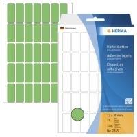 Herma - adesivo permanente - Grn - 12 x 30 mm 1120 Etichetta (32 foglio x 35) etichette
