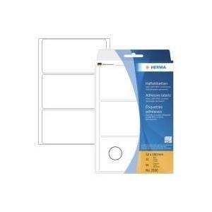 Etichette multiuso HERMA etichette multiuso 52x100 bianco 1000 x 520 mm bianco