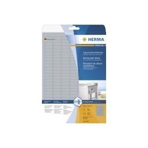 Etichette targhette HERMA targhetta Etik.25x10 argento 250 x 100 mm argento