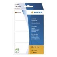 Etichette per indirizzi HERMA etichette per indirizzi 88x35 250 pezzi 880 x 350 mm bianco