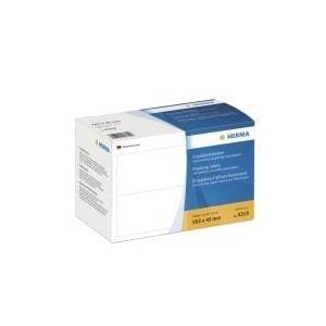 HERMA Etichette di affrancatura - Etichette di carta autoadesive - bianco - 163 x 45 mm - 1000 etichetta(e) (500 fogli x 2) (43