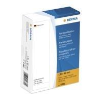 HERMA Etichette di affrancatura - Etichette di carta autoadesive - bianco - 130 x 40 mm - 500 etichetta(e) (500 fogli x 1) (433