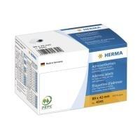 Etichette per indirizzi HERMA etichette per indirizzi 89x42mm 250pz 890 x 420 mm bianco