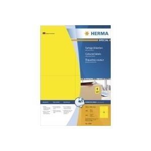 Etichette universali HERMA 4396 1050 x 1480 mm gialle