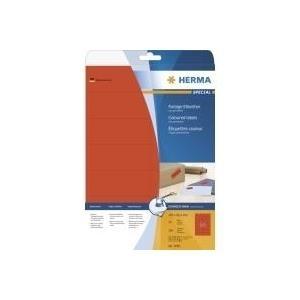 Etichette universali HERMA 5059 1050 x 423 mm rosso