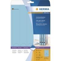 Herma Special - Etichette per permanenti permanenti autoadesivi per autoadesivi - blu - 38 x 297 mm - 125 etichette (25 fogli x