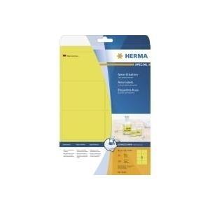 Etichette neon HERMA 5144 991 x 677 mm gialle