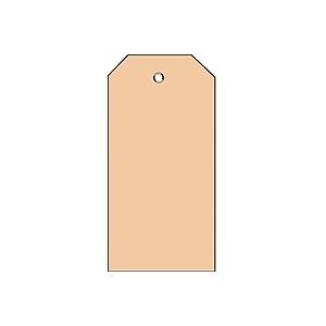 Herma - Tag di cartone - Brown liscio - 60 x 35 mm - 1000 pezzi. (6012)