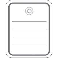 HERMA - Prezzo realizzati in cartone - bianco - 40 x 50 mm - 1000 pezzi. (6820)
