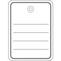 Tag della merce Herma - Nome etichette - bianco - 48 x 65 mm - 1000 etichette (6840)