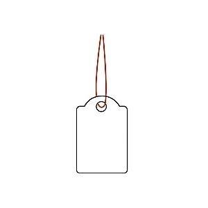 Tag di marcatura Herma Strung - Etichette dei nomi - Wei - 15 x 24 mm - 1000 etichette (EN) (6902)