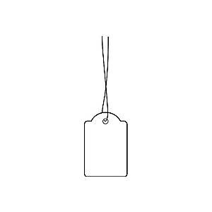 Tag di marcatura Herma Strung - Etichette dei nomi - Wei - 25 x 38 mm - 1000 etichette (6925)