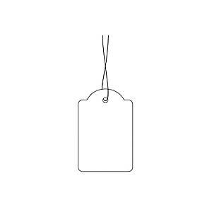 Tag di marcatura Herma Strung - Etichette dei nomi - Wei - 18 x 28 mm - 1000 etichette (6933)
