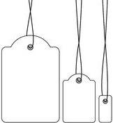 Tag di marcatura Herma Strung - Nome etichette - Bianco - 10 x 22 mm - 1000 etichette (6949)