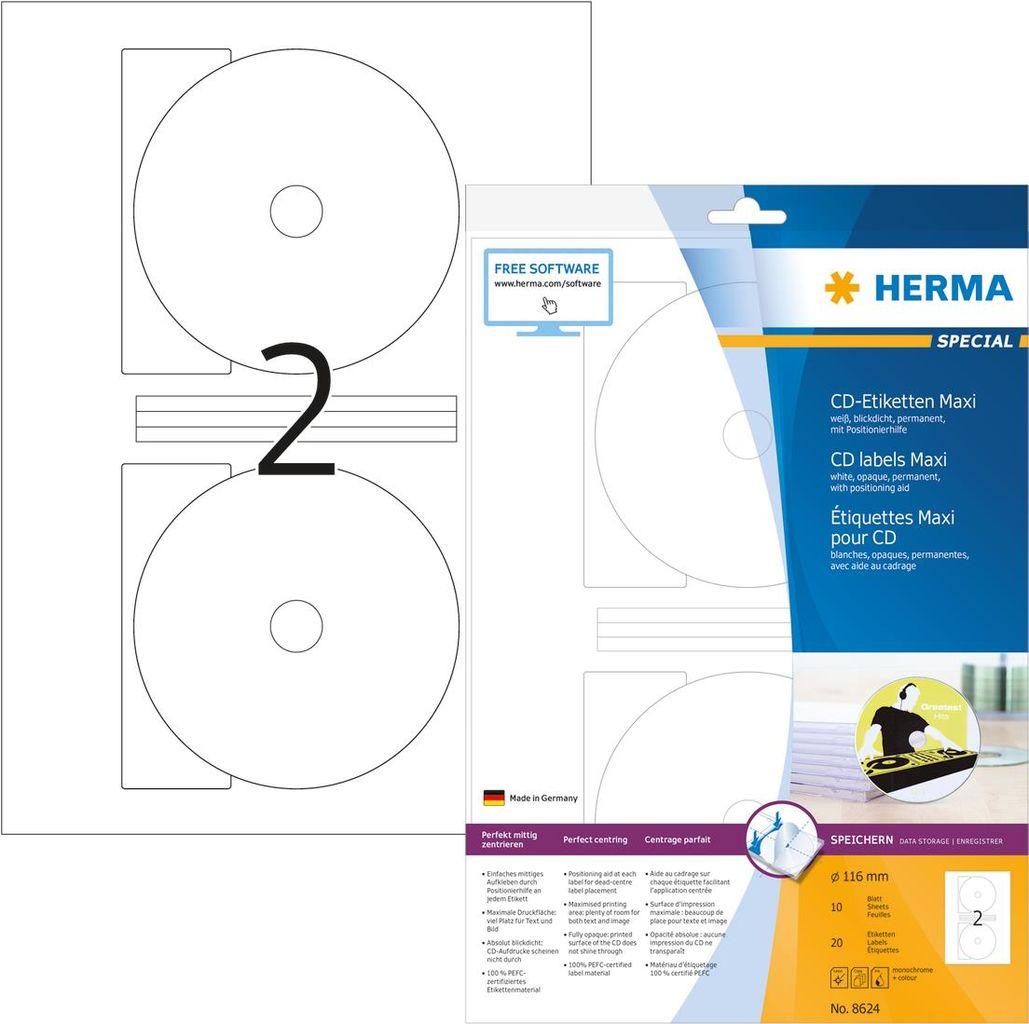 HERMA Etichette per CD...