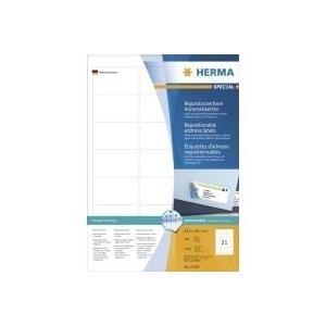 Etichette per indirizzi HERMA 10301 635 x 381 mm bianche