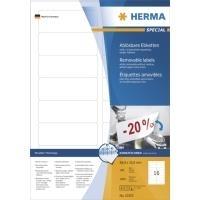 Etichette universali HERMA 10303 889 x 338 mm bianche