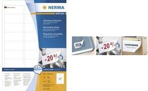 Etichette per indirizzi HERMA 10311 991 x 423 mm bianche