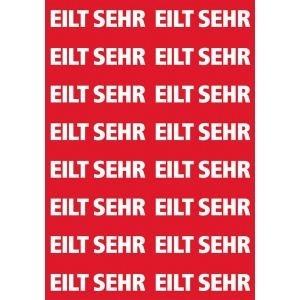 Etichette con testo HERMA "Eilt very urgent" 125 x 40 mm 320 pezzi (15036)