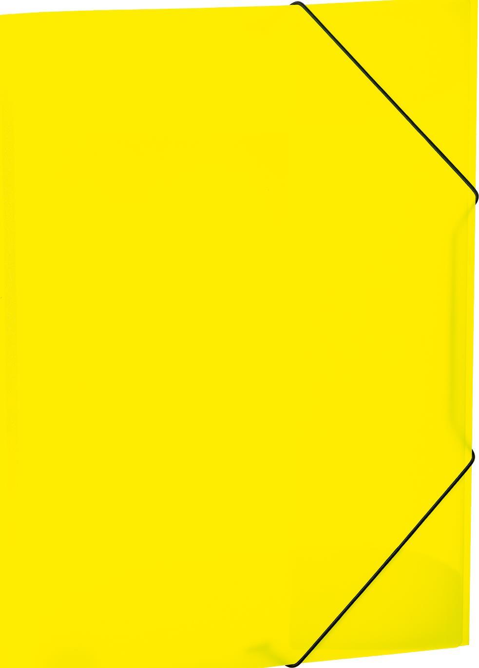 Cartella A4 giallo neon