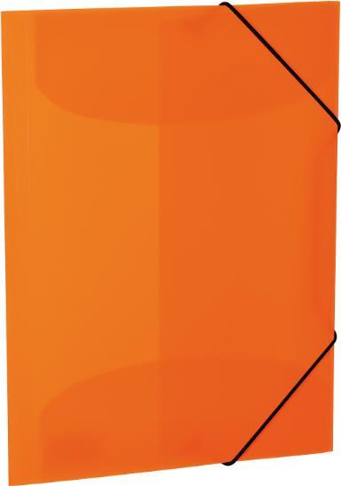 Cartella A4 arancione neon