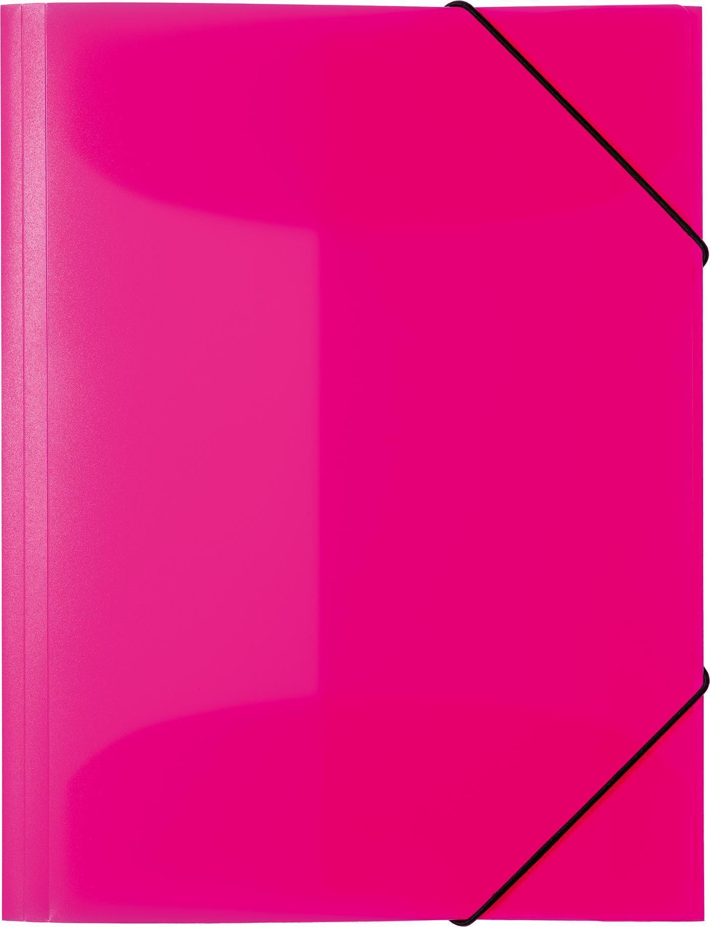 Cartella A4 rosa fluo