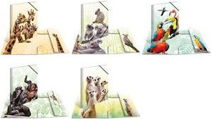 Herma Giraffe Friends - Cartella di file convenzionale - A3 - Polipropilene (PP) - Multi -colori - Elastico - 335 mm (19966)