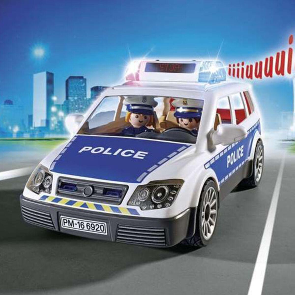 Macchinina con Luci e Suoni City Action Police Playmobil Squad Car con luci e suoni