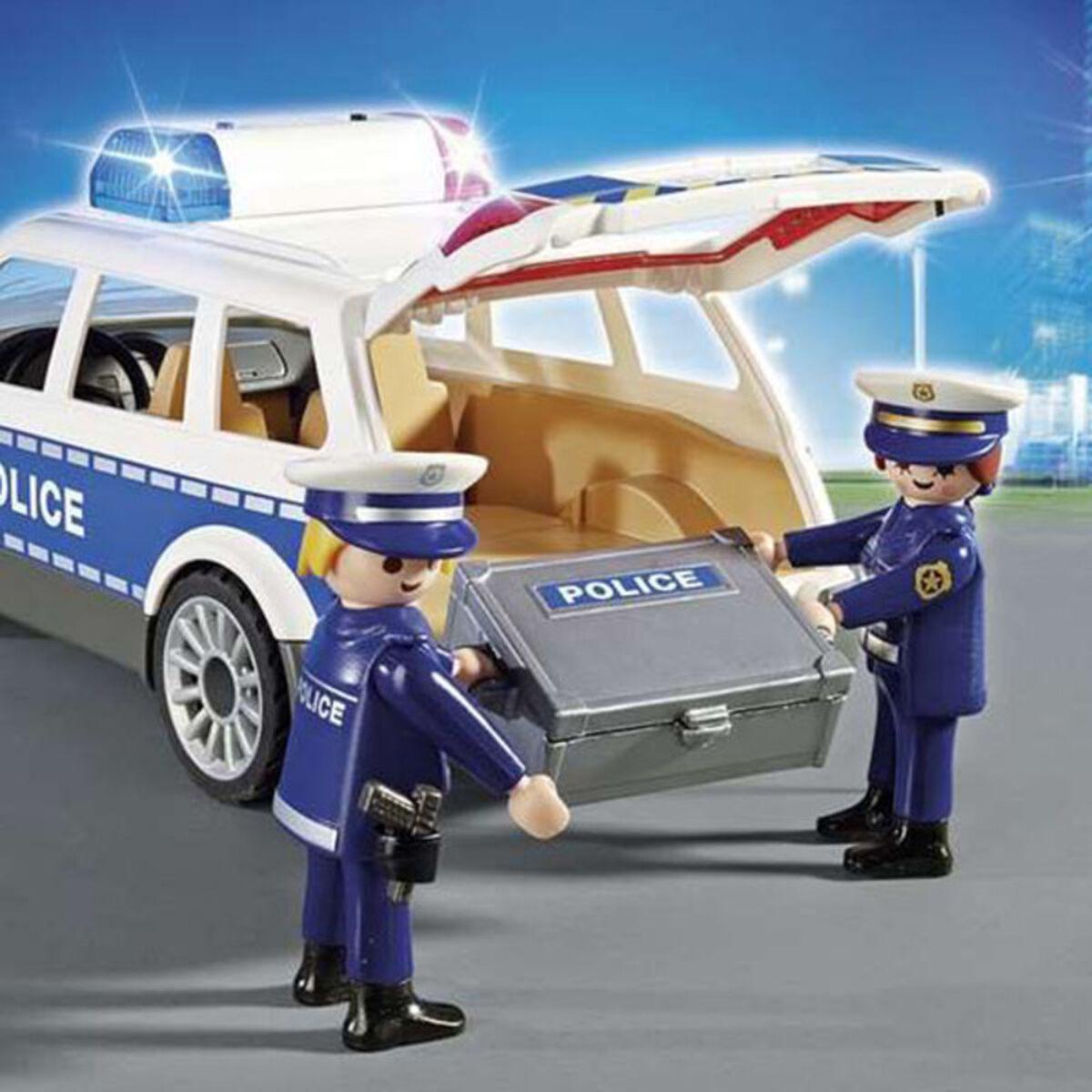 Macchinina con Luci e Suoni City Action Police Playmobil Squad Car con luci e suoni