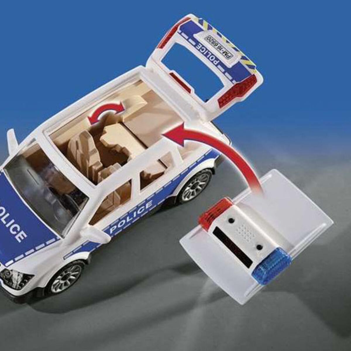 Macchinina con Luci e Suoni City Action Police Playmobil Squad Car con luci e suoni