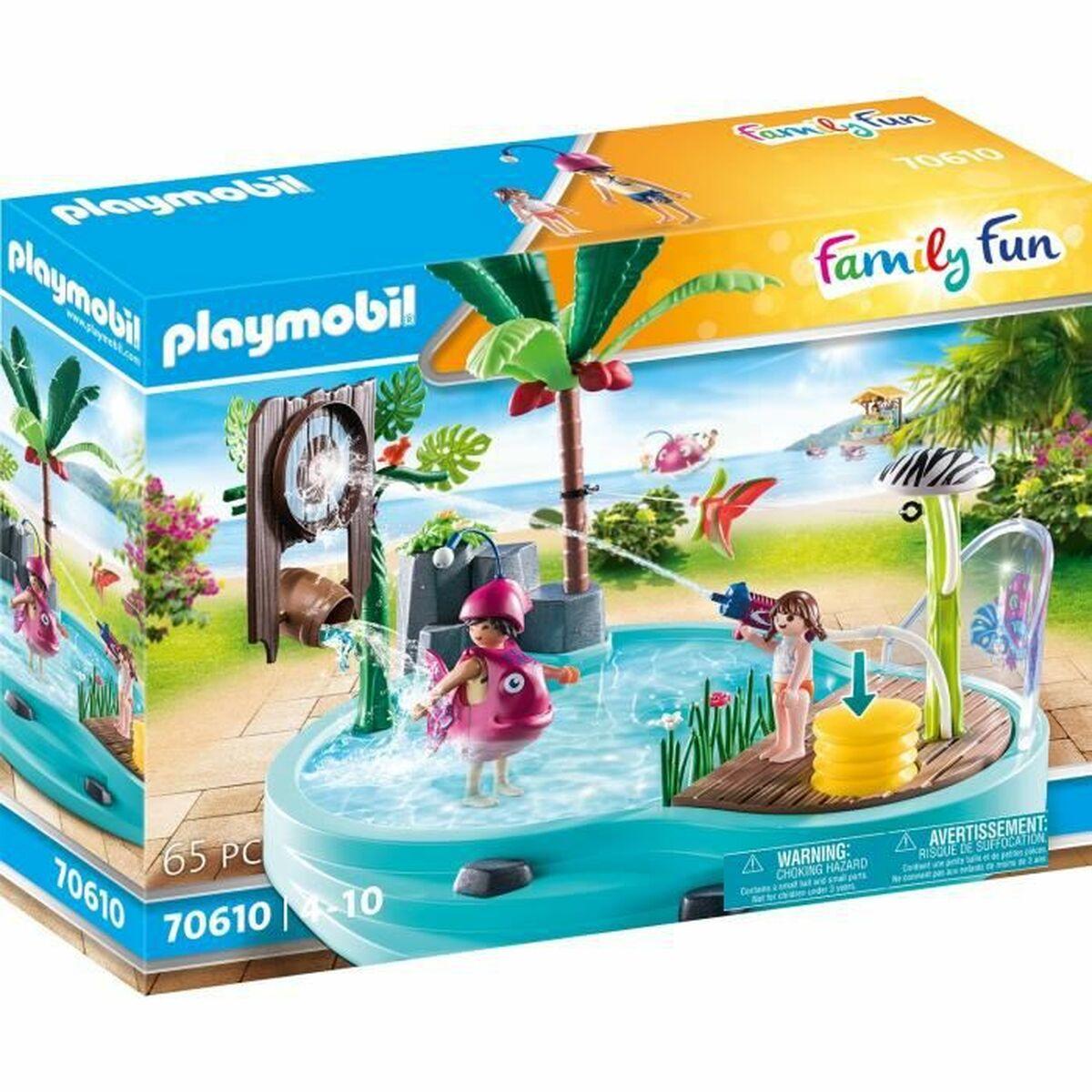 Playset Playmobil 70610 Family Fun Giochi Attività acquatiche