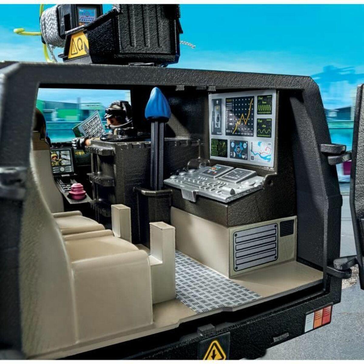Set di giocattoli Playmobil Police car City Action Plastica