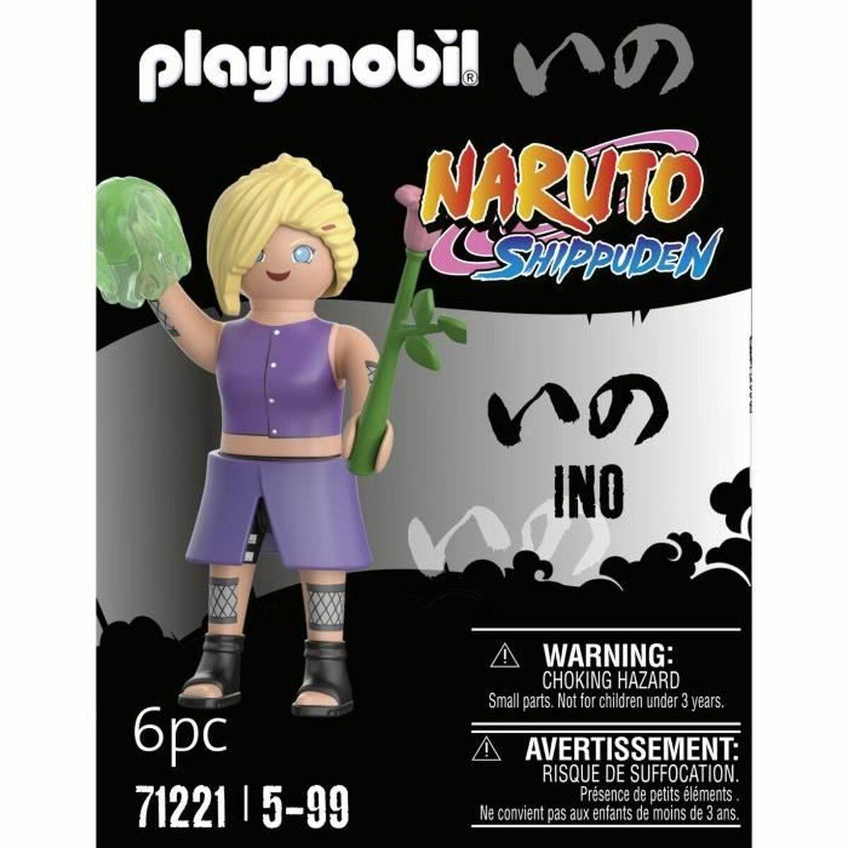 Set di giocattoli Playmobil 71221 Naruto Shippuden Plastica 6 Pezzi