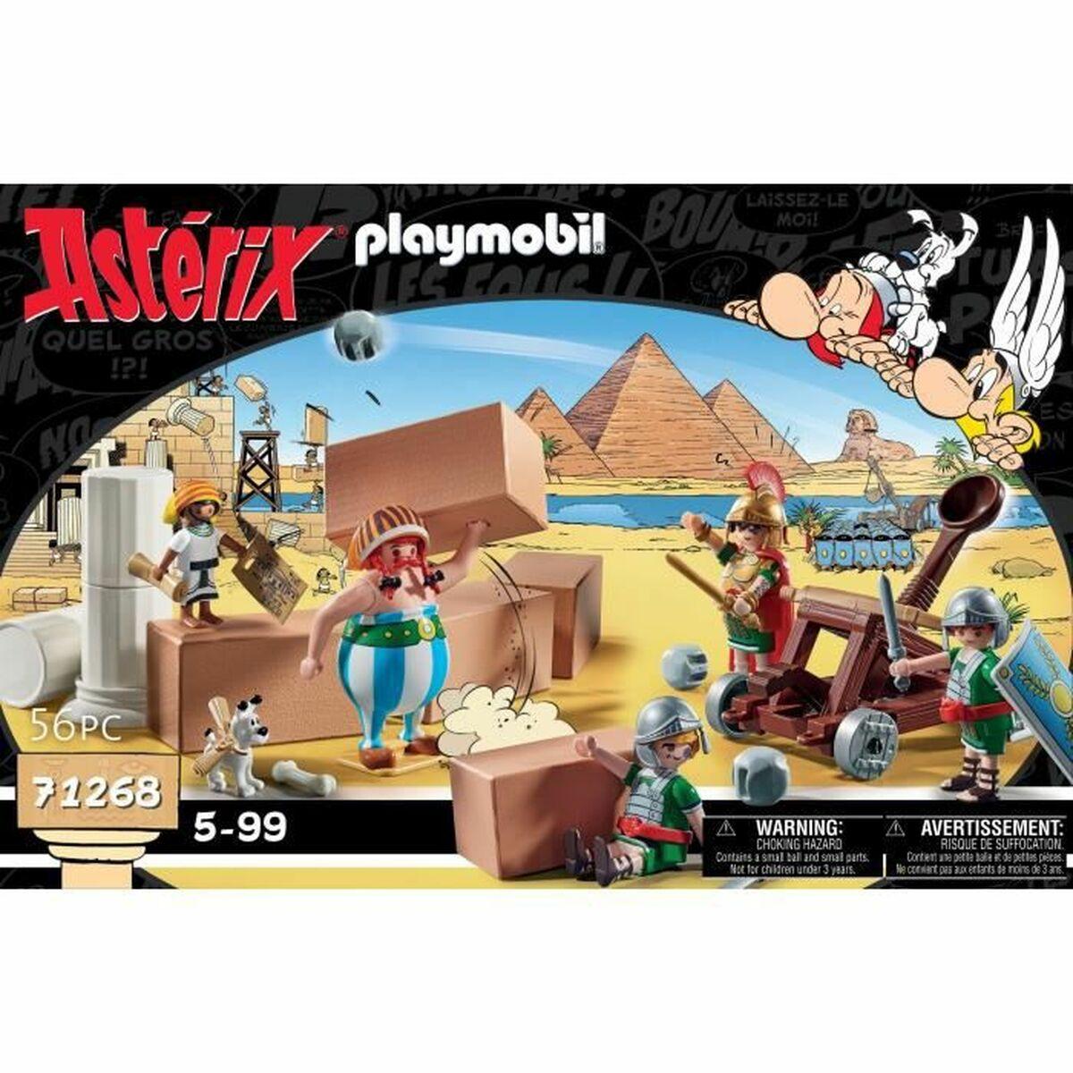 Playset Playmobil Astà©rix: Numerobis and the Battle of the Palace 71268 56 Pezzi