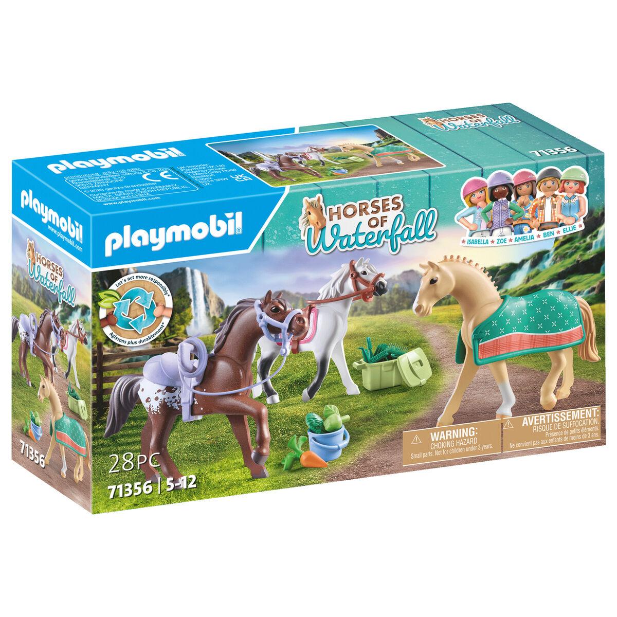 Playset Playmobil 71356 Horses of Waterfall 28 Pezzi