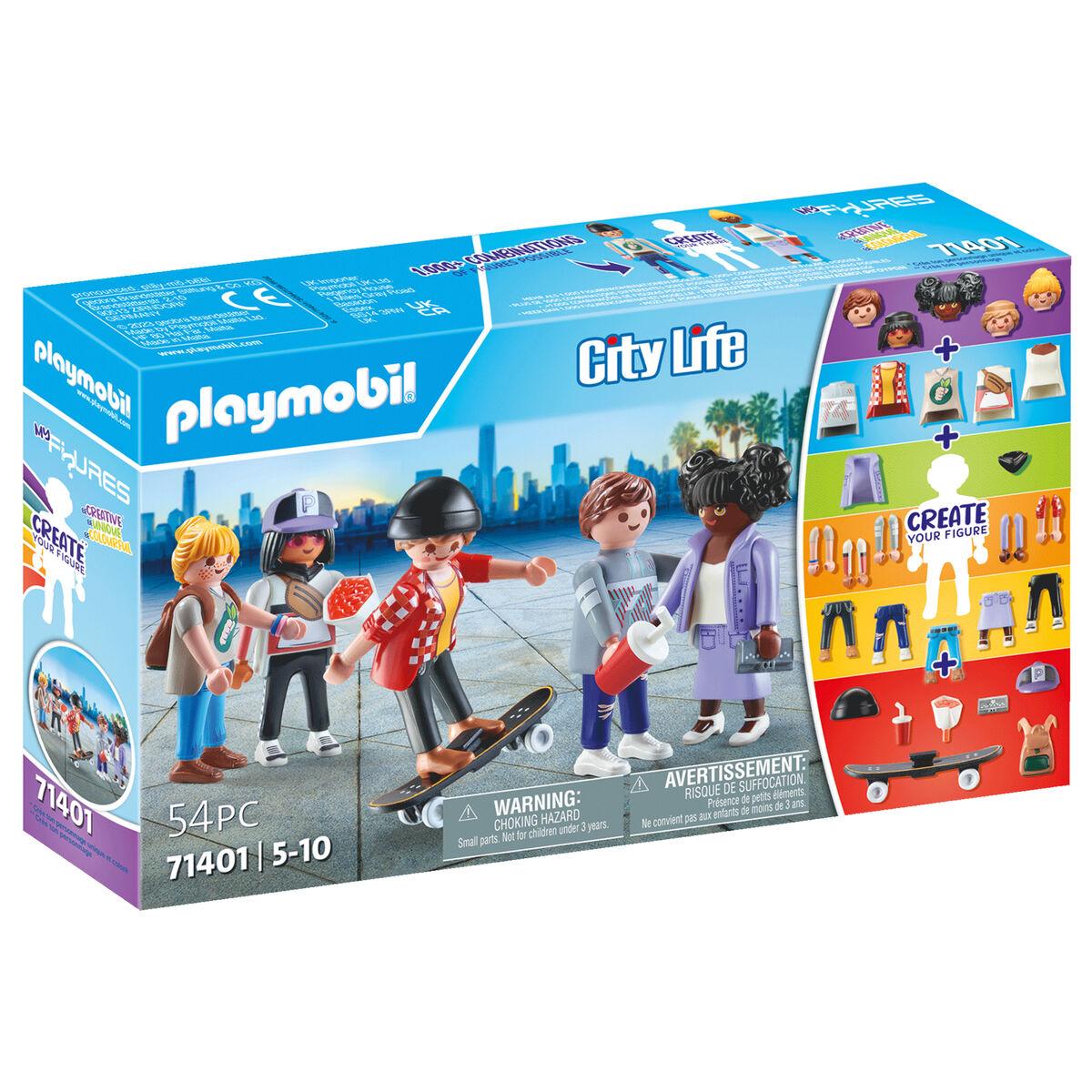 Playset Playmobil 71401 City life 54 Pezzi