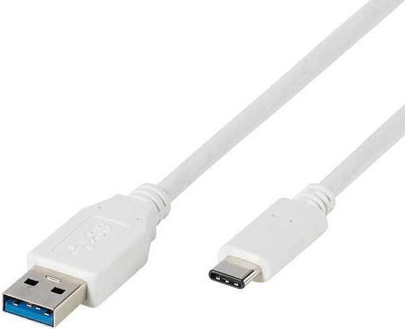 Cavo di connessione Vivanco USB 2.0 1x USB 2.0 Plugs A - 1x USB 2.0 Plug C 1 m bianco (39452)