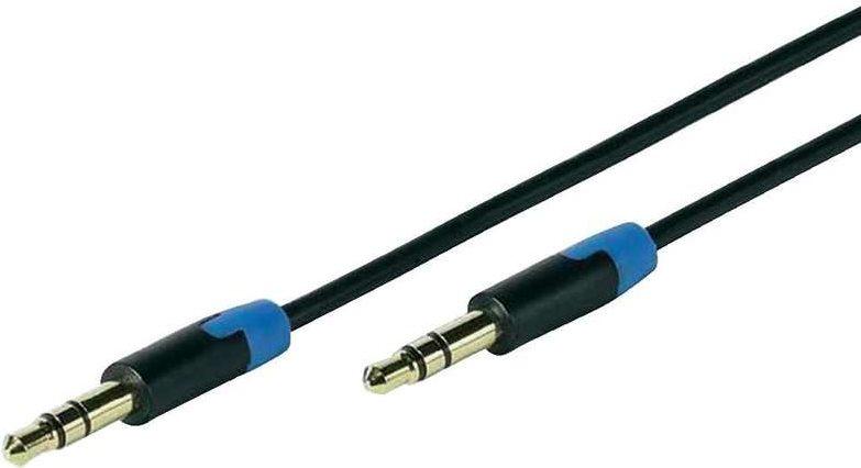 Cavo di collegamento audio jack Vivanco 1x spina jack 35 mm - 1x spina jack 35 mm 060 m nero ver (41903)