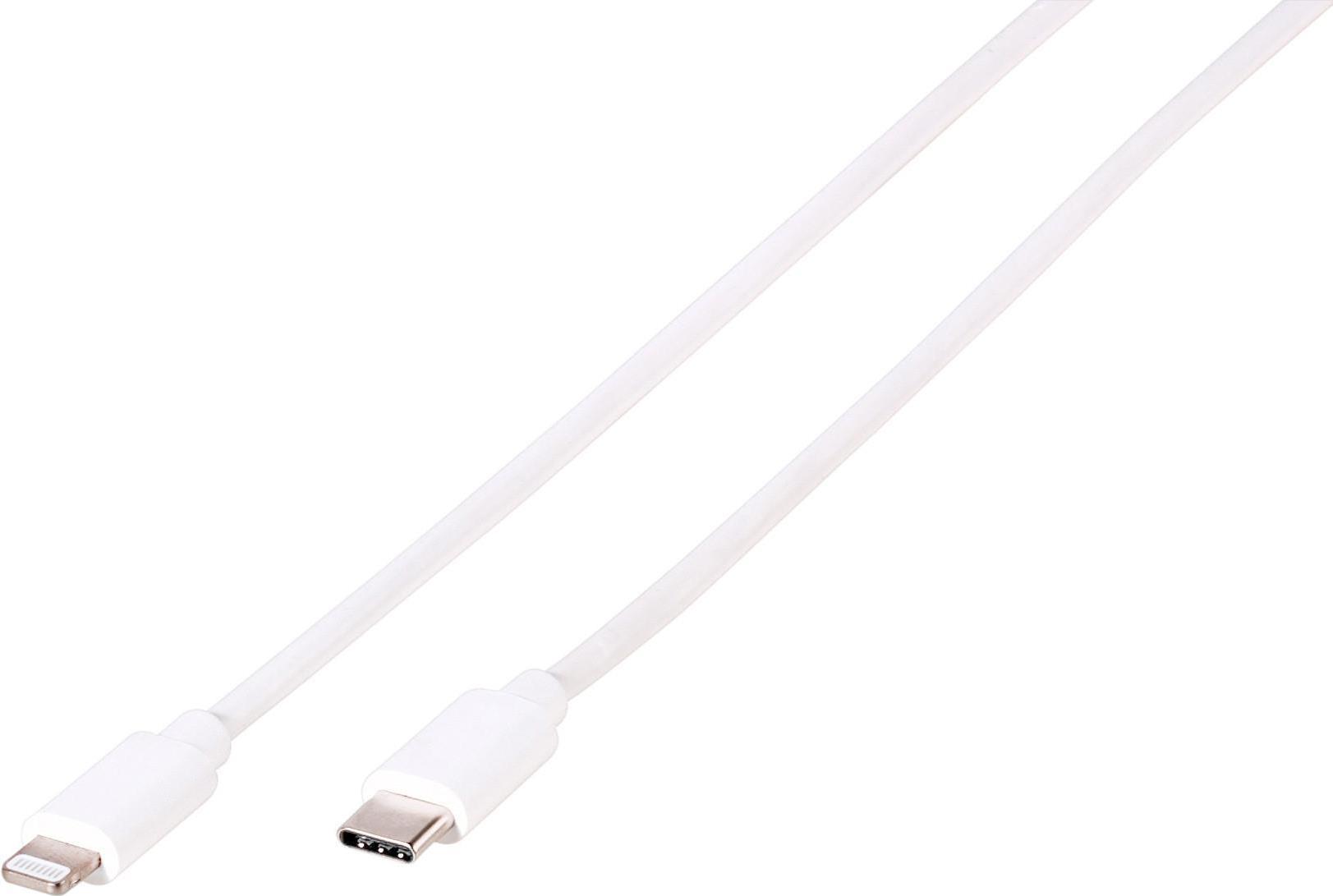 Vivanco Lightnvvusbc12W - 12 m - Lightning - USB C - May - We (60084)