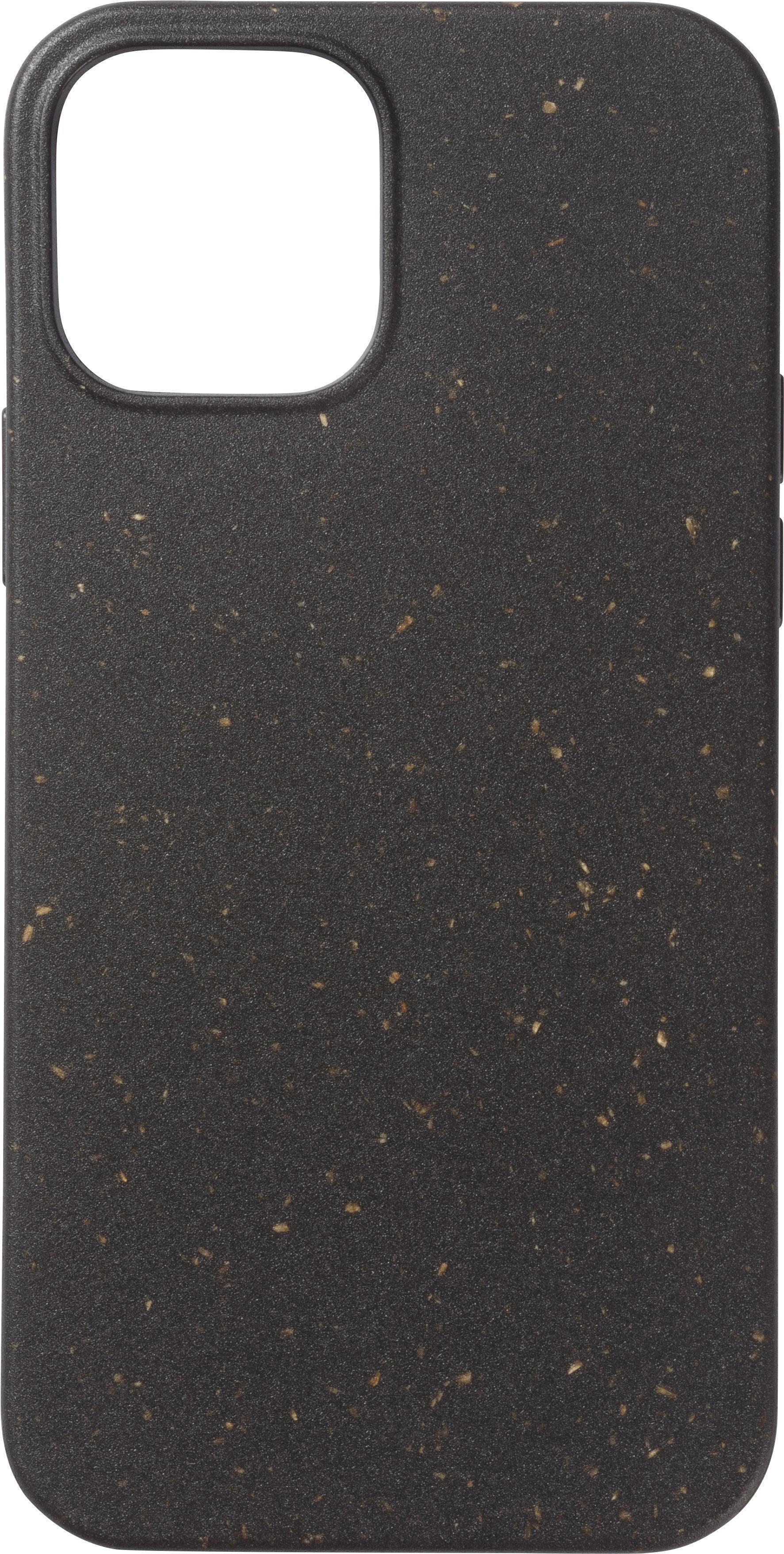 Custodia protettiva per cellulare Vivanco GoGreen 155 cm (6.1") cover nera (GGCVVIPH12/12PBK)