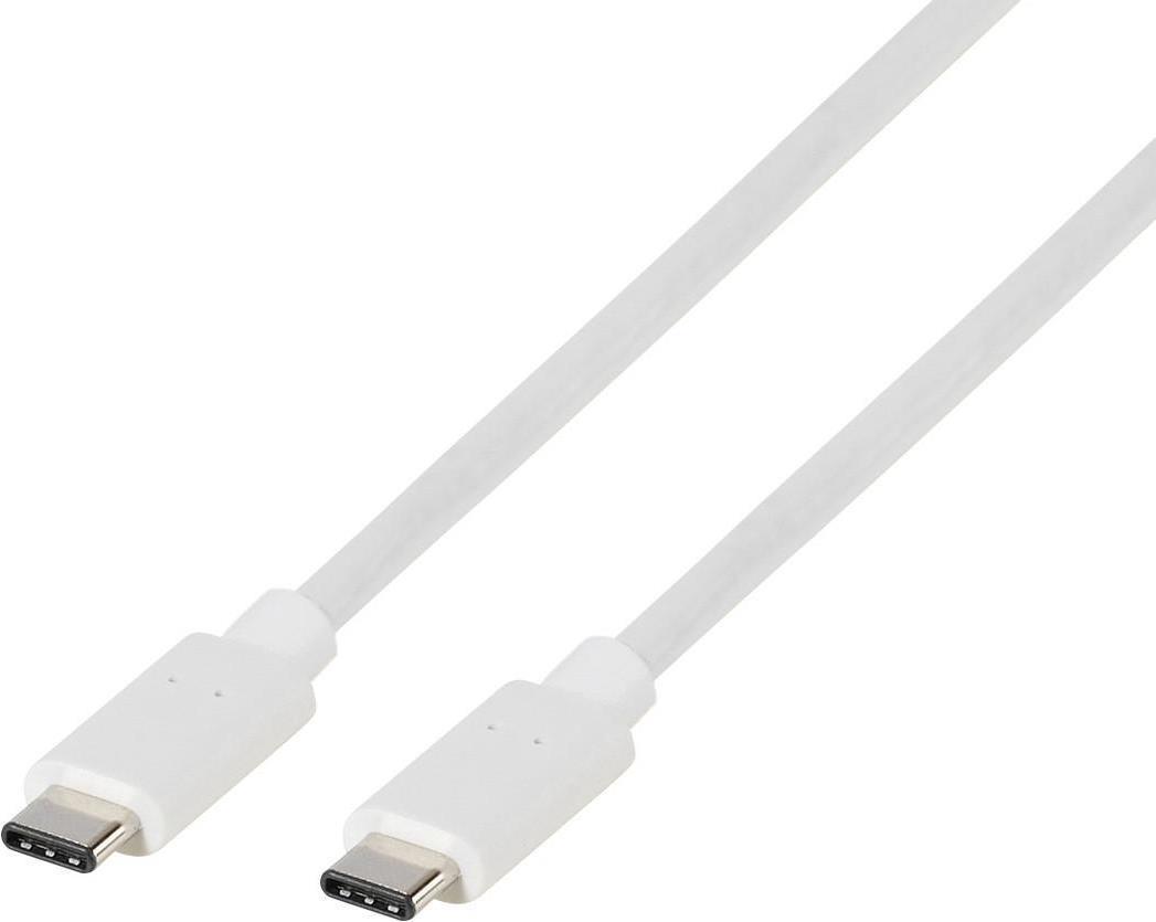 Cavo USB Vivanco Spina USB-C Spina USB-C 1 m bianco 63088 (63088)