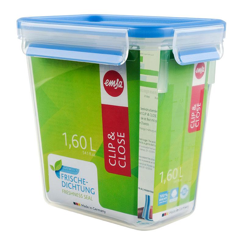 EMSA 508543 recipiente per cibo Rettangolare Scatola 15 L Trasparente 6 pz