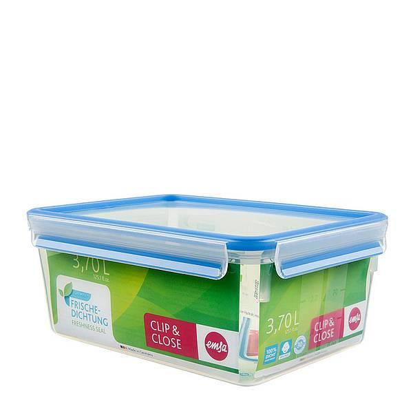 EMSA 508546 recipiente per cibo Rettangolare Scatola 37 L Trasparente 6 pz