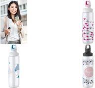Borraccia Emsa Drink2Go Tritan 518306, 0,7 litri, tappo a vite, triangolo