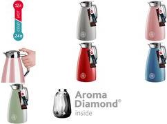 Emsa F4140100 Caraffa termica Plaza, 1 litro, argento