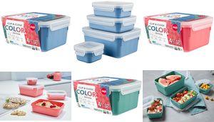 EMSA Clip & Close - Set - Rectangular - Blue - Polipropilene (PP) - Elastomer termoplastico (TPE) - Germania - 200 ml (N1030800)