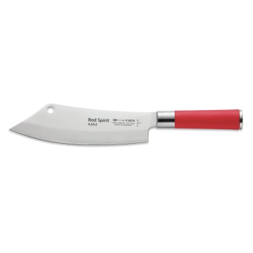 DICK 8172220 Coltello Ajax, acciaio inossidabile, rosso, 33,7 x 4,7 x 2,54 cm