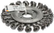 Spazzole a disco kwb AGGRESSO-FLEX filo di acciaio HSS ritorto per l'uso con smerigliatrice angolare 719536 1 pezzo (719536)