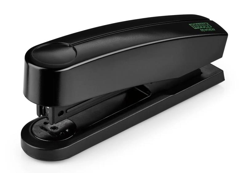 Novus B2 RENuovo desktop - Prodotto con plastica reciclata - fino a 25 foglie - aperta chiusa e inchiodata - include 200 punti